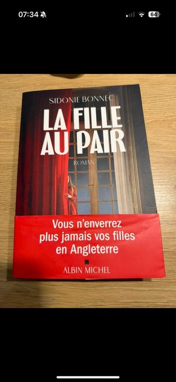 Livre la fille au paire 