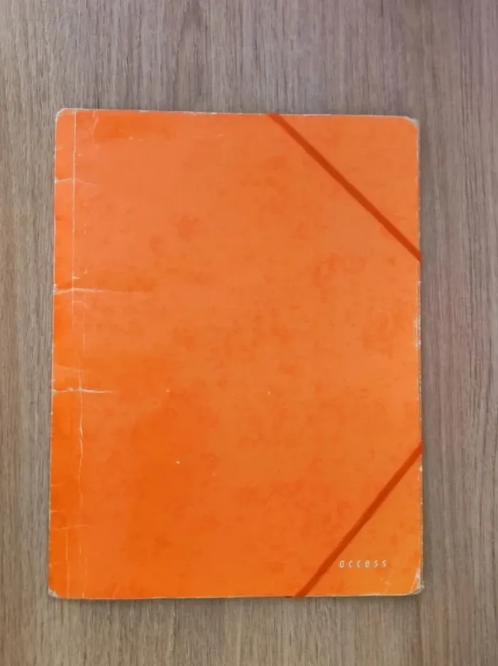 Lot 2 chemise carton vert orange 3 rabats  /Access × Elba  - A4 - photo numéro 5