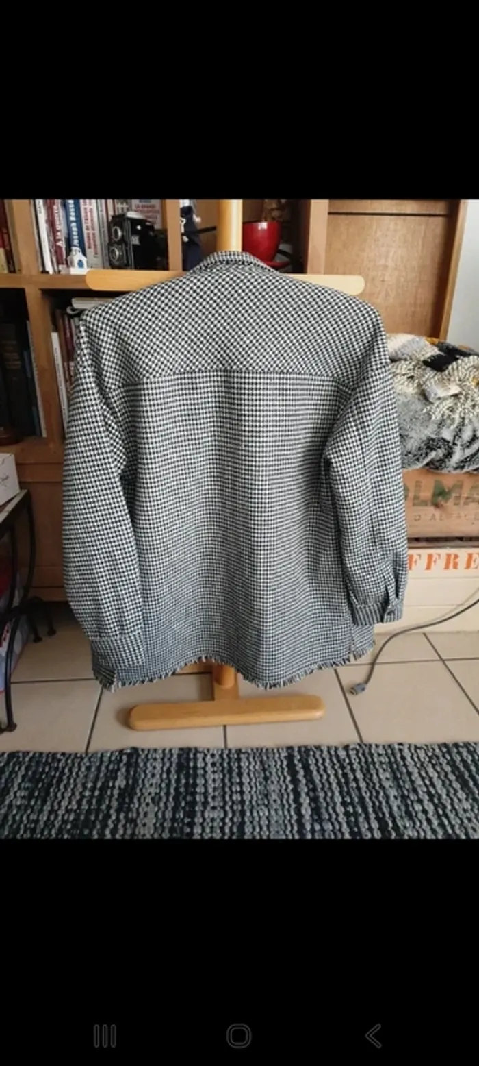 Veste chemise Pimkie neuve pied de poule - photo numéro 5
