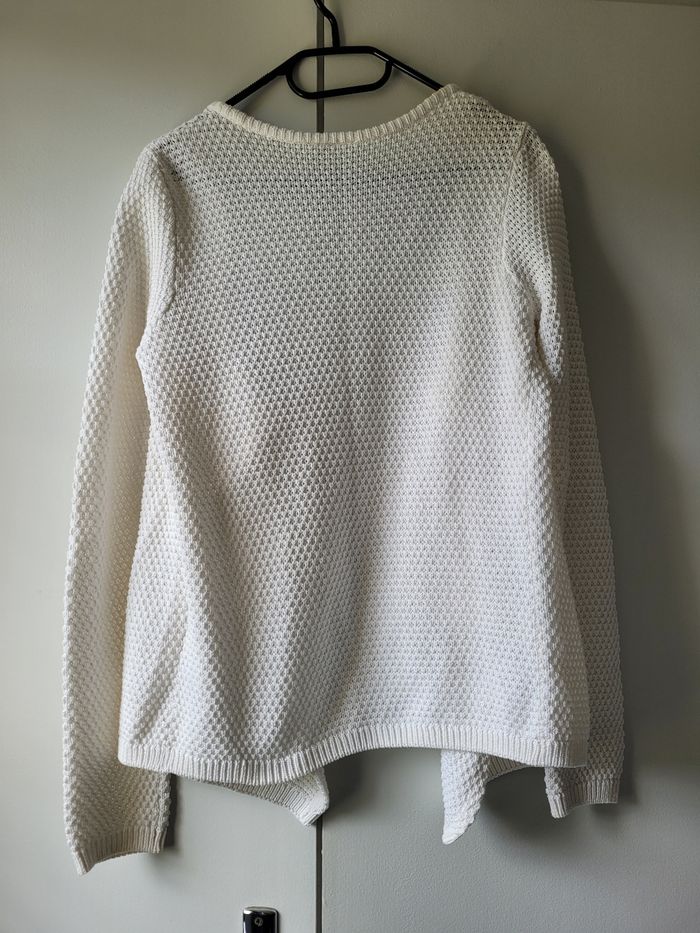 Gilet blanc léger taille S ICHI - photo numéro 4