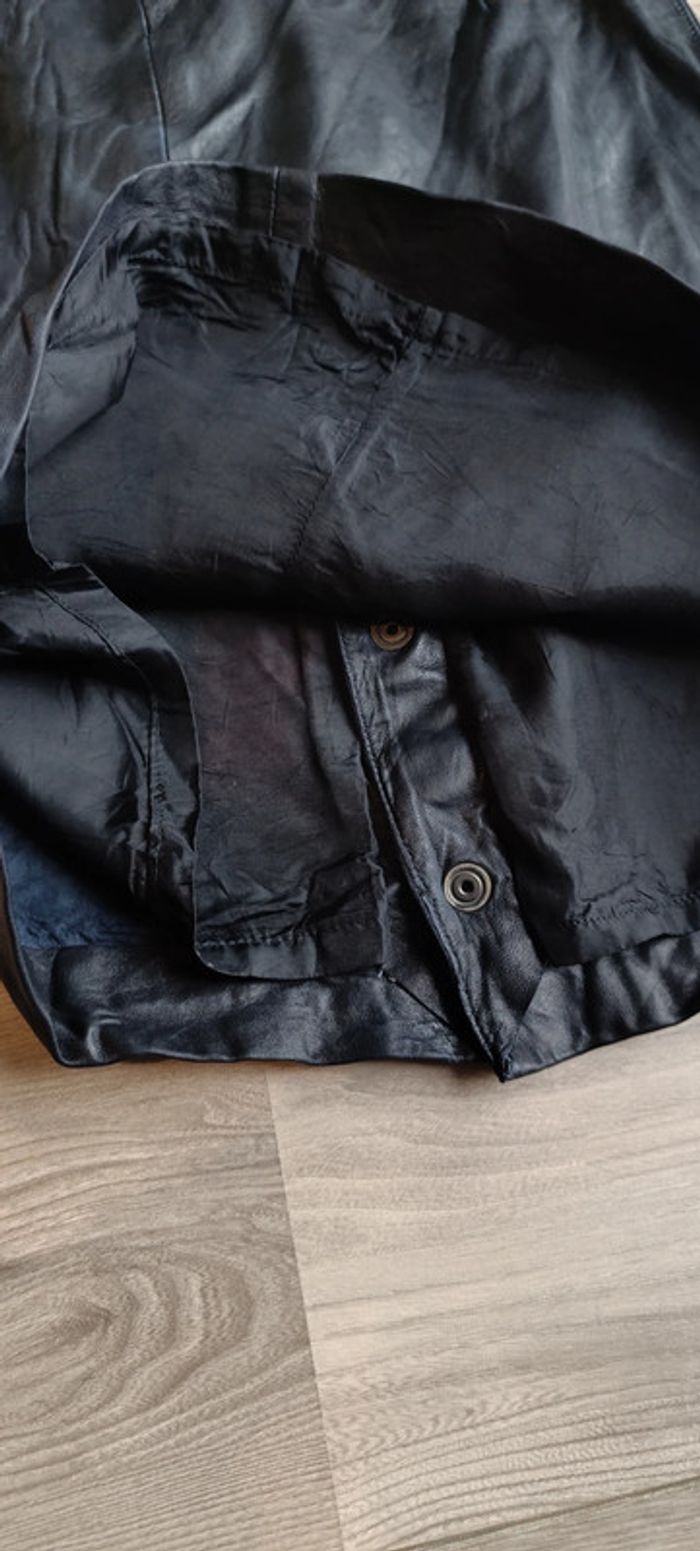 Jupe en cuir portefeuille - photo numéro 5