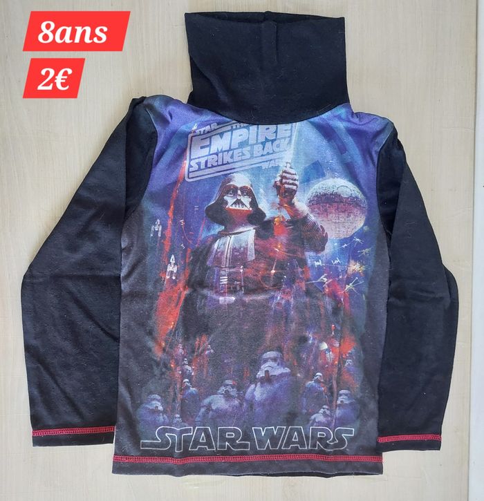 Sous pull Star Wars garçon 8ans - photo numéro 2