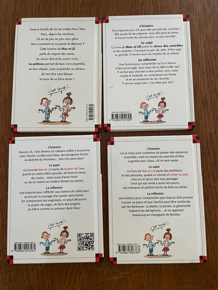 Quatre livres Lili et Max - photo numéro 2