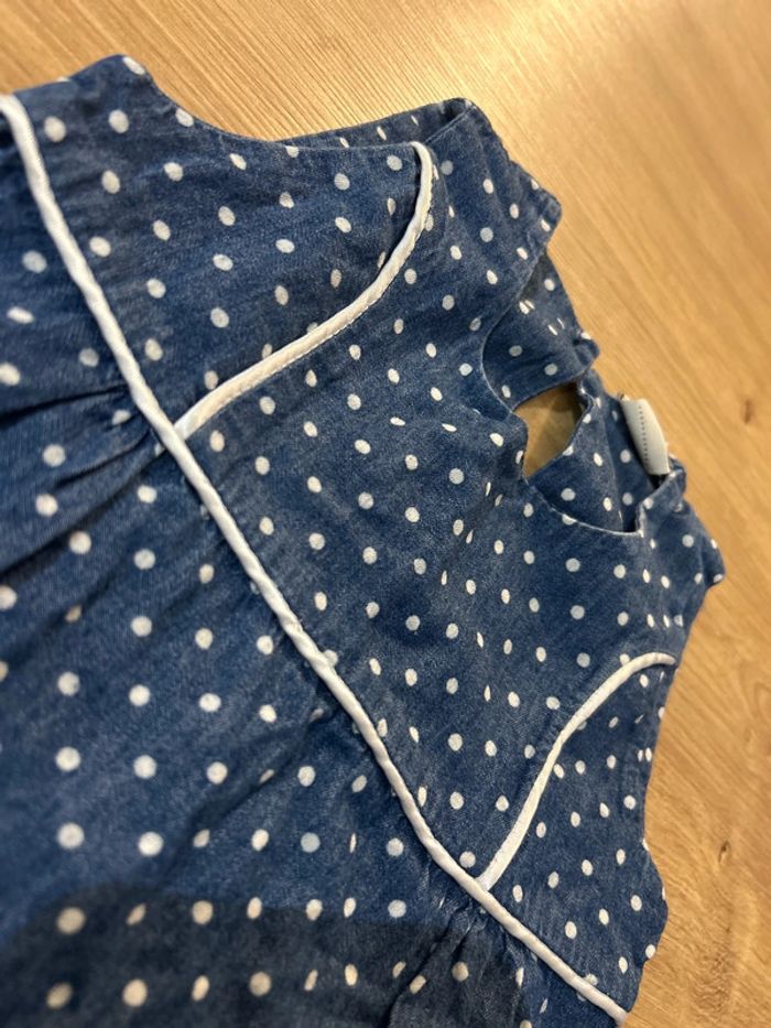 Robe jean à pois - photo numéro 5