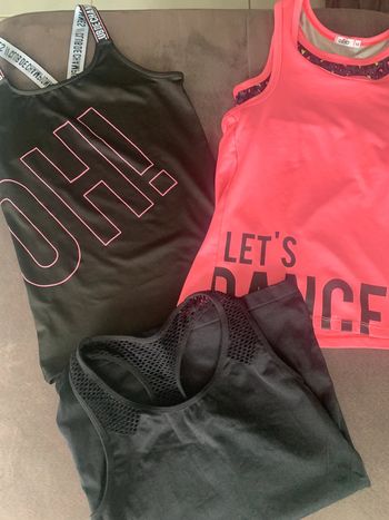 Lot 3 débardeurs sport