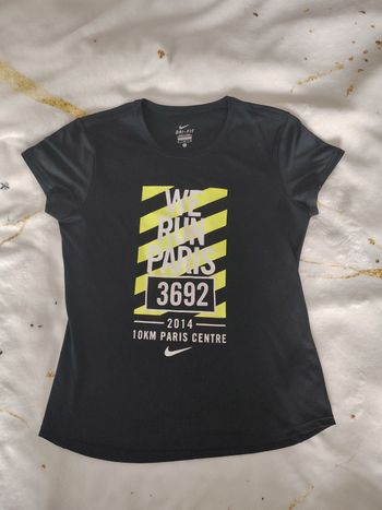 T-shirt Nike Dri-Fit - We Run Paris 2014 - Taille M (Petit)