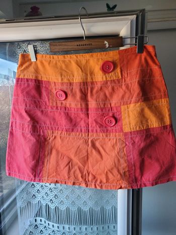 Jupe colorée