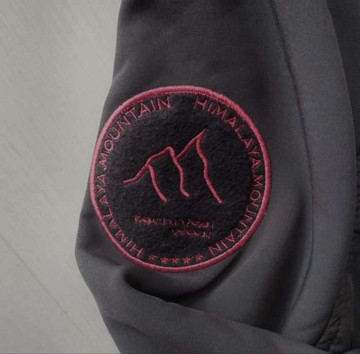 Veste softshell fille Himalaya Mountain anthracite zip rose Modèle : SOFT TREK KIDS R01 Gris Rose - photo numéro 10