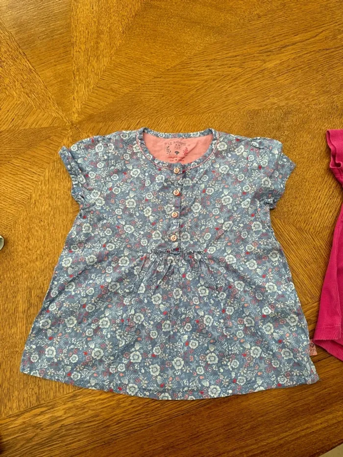 Lot de 3 hauts top tee shirt blouse 6 ans - photo numéro 4