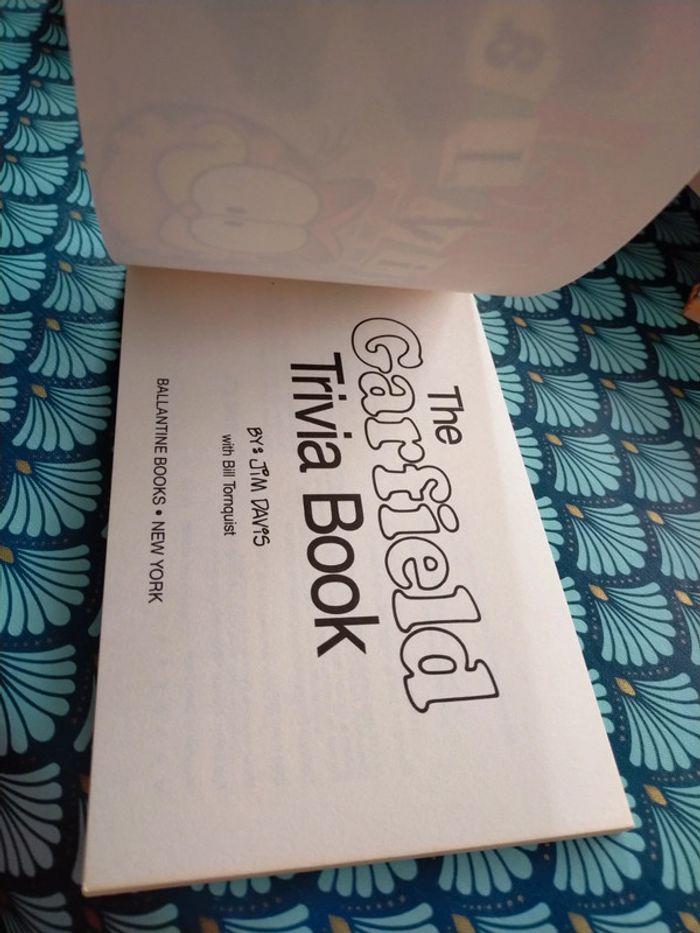 Garfield trivia Book - photo numéro 3