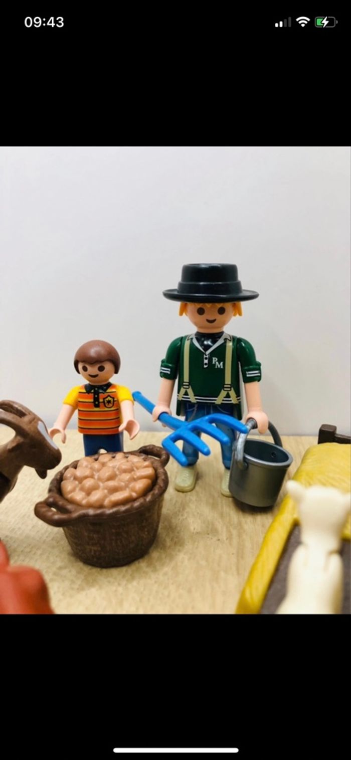 Élevage chèvres playmobil - photo numéro 3