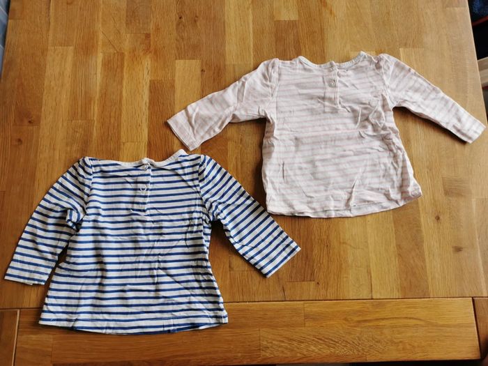 Lot 2 t shirt TEX 6 mois - photo numéro 11