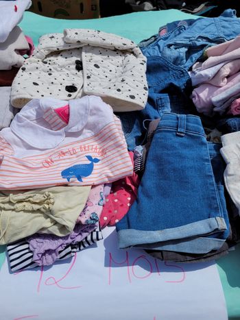 Lot 12 mois été fille