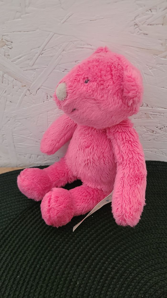 Doudou ours rose les p'tits doudous MOULIN ROTY - photo numéro 2