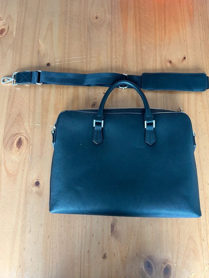 Sac bandoulière Zara noir - photo numéro 2