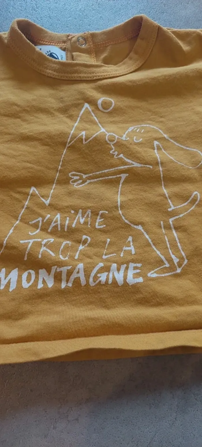 Lot 2 t shirts manches longues 12 mois - photo numéro 11