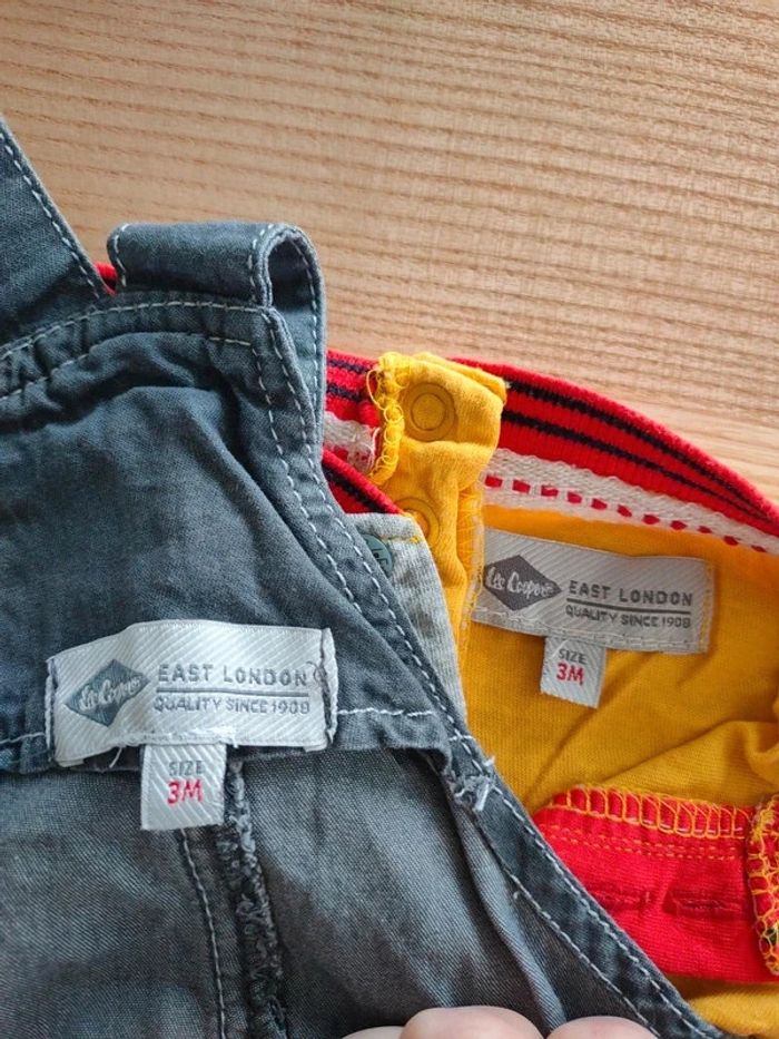 Salopette short Lee cooper bébé - photo numéro 4
