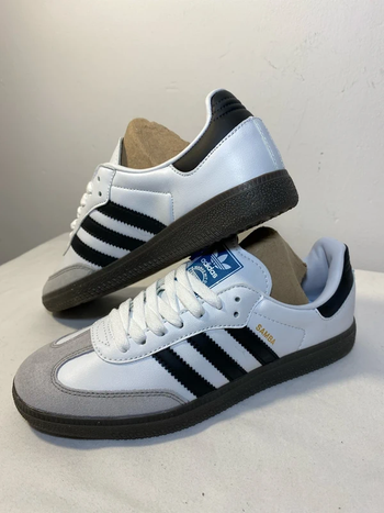 Adidas Originals Samba OG Chaussures Blanc Noir 42