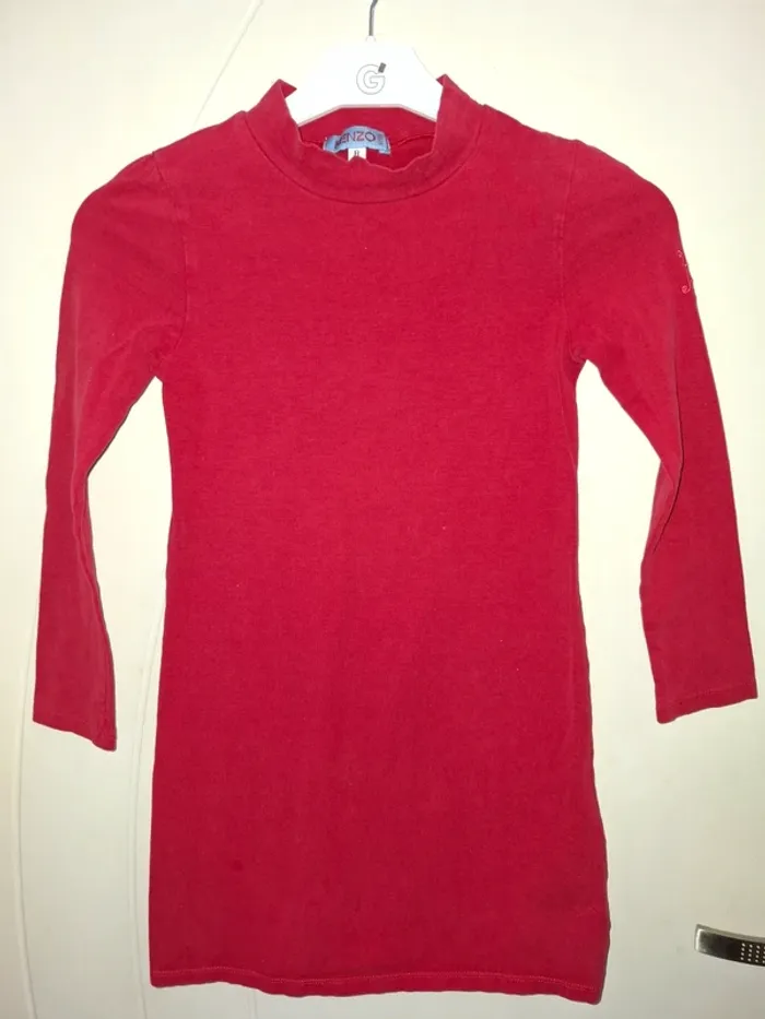 Robe rouge Kenzo junior 8 ans