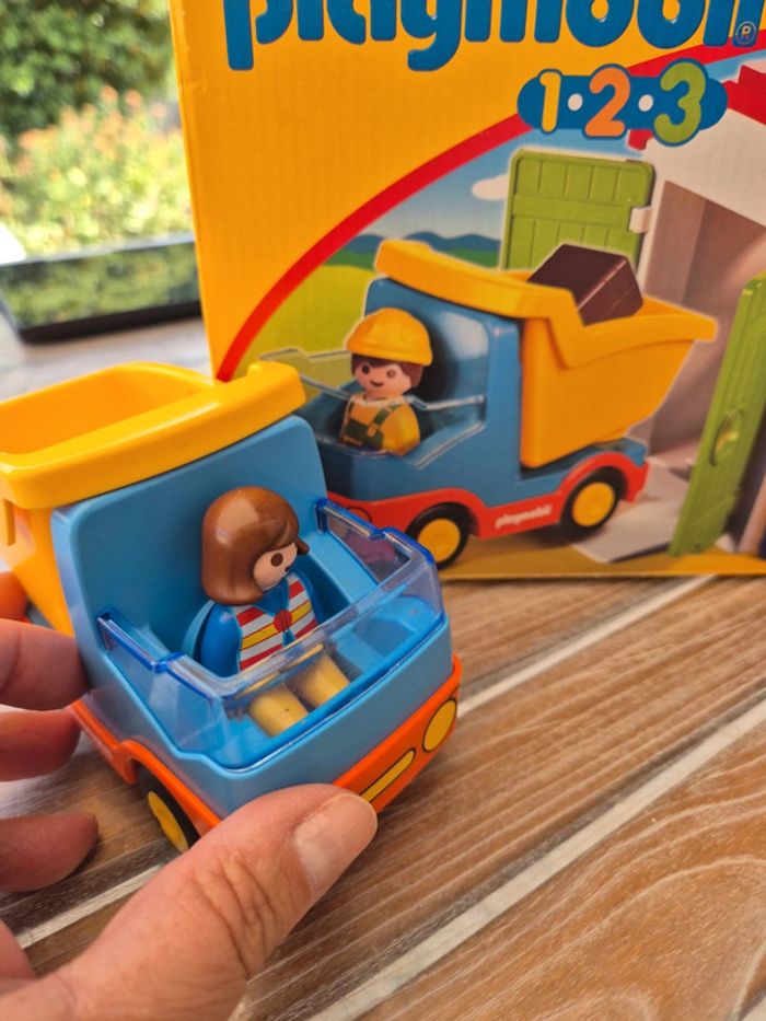 Playmobil 123 ouvrier camion et garage n° 70184 - photo numéro 5