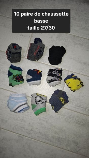 Lot de 10 paires de chaussette