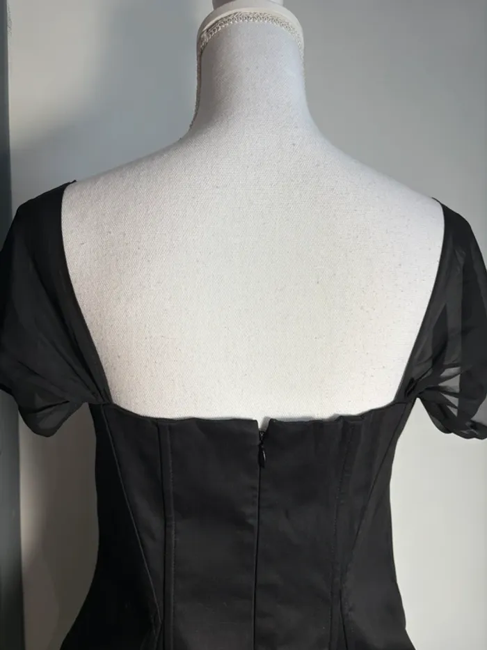 Robes noir ballon asos 40 - photo numéro 5