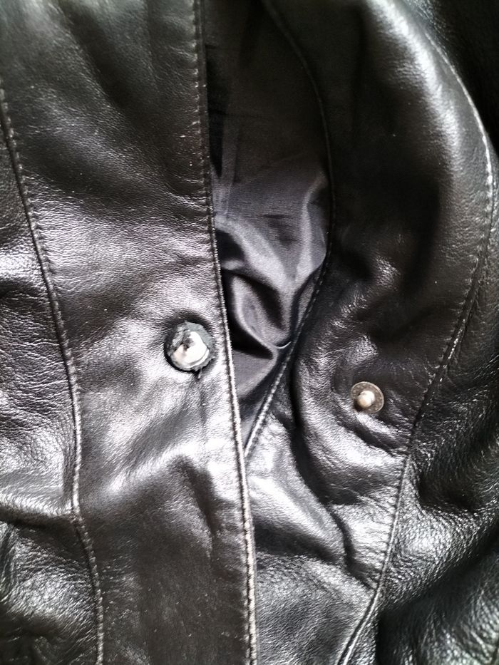 Veste cuir femme taille 44 - photo numéro 4