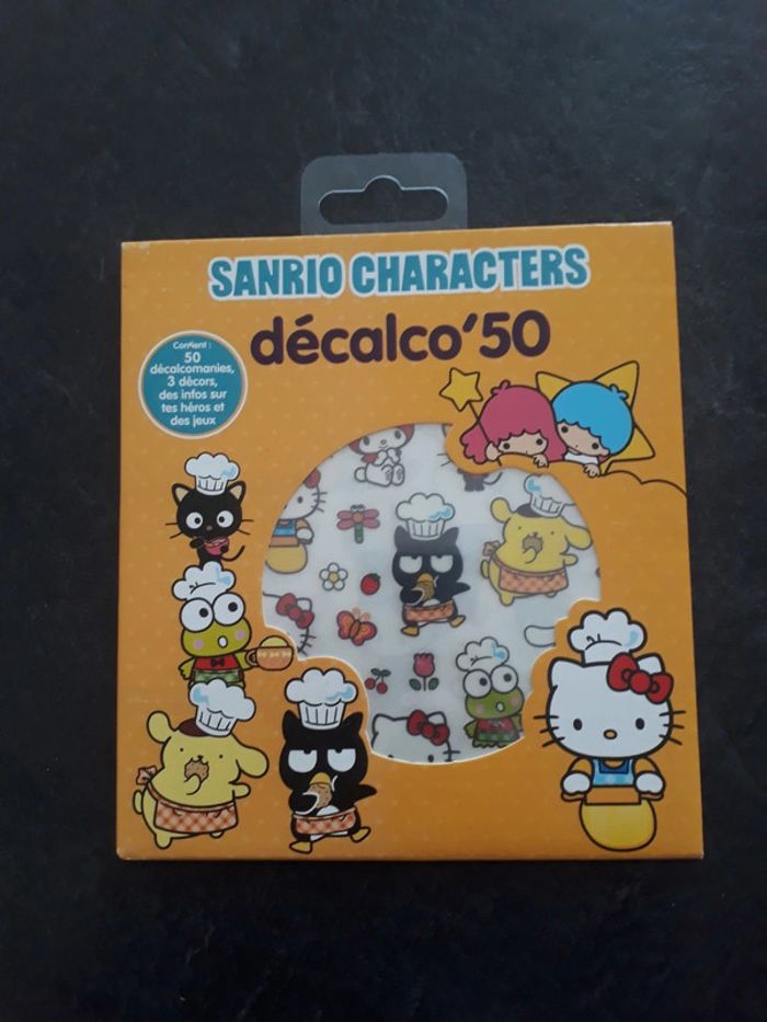 Lot de 4 pochettes avec décalcomanies - photo numéro 3