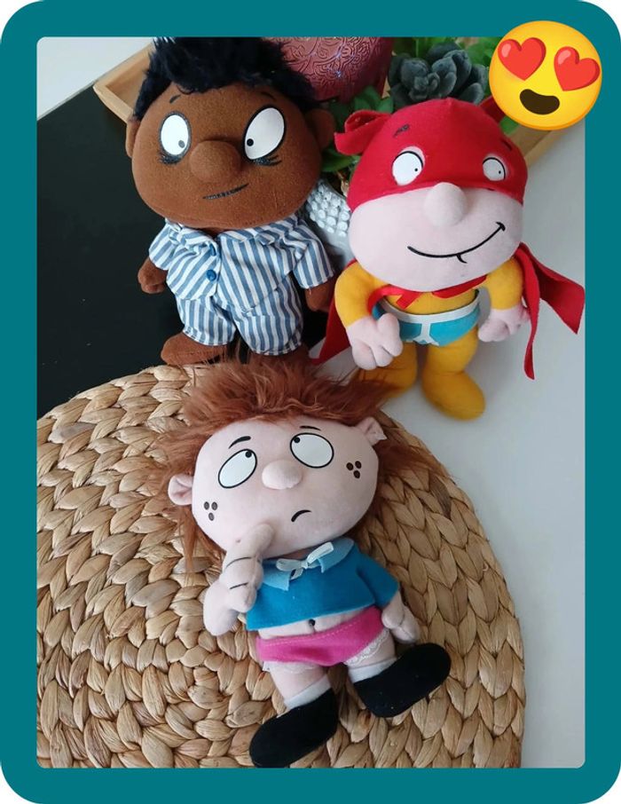 Lot doudou/péluche p'tite canaille🌿🎁 - photo numéro 2