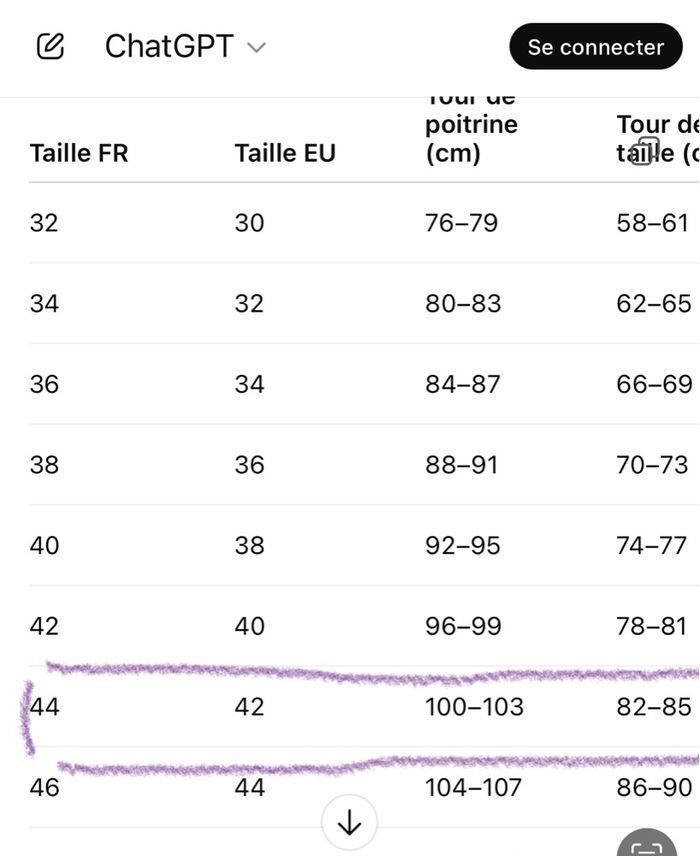 Haut à carreaux violet et gris manches 3/4 - photo numéro 6