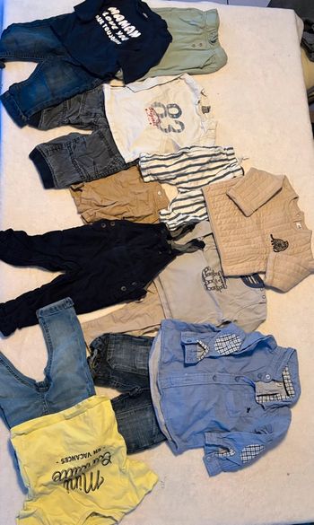 Grand lot 6 mois Garçon - Gemo, Tape à l'œil, Lee Cooper & autres