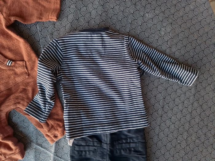 Lot 4 vêtements automne hiver taille 1 mois - photo numéro 5