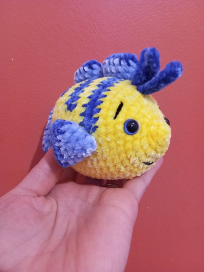 Joli petit poisson au crochet - photo numéro 3