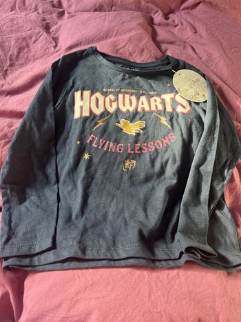Y shirt manches longues fille 4 ans Harry Potter