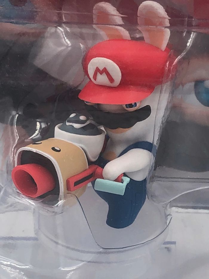 Figurine Mario + Rabbids Kingdom Battle Lapin Mario Nintendo neuf - photo numéro 2