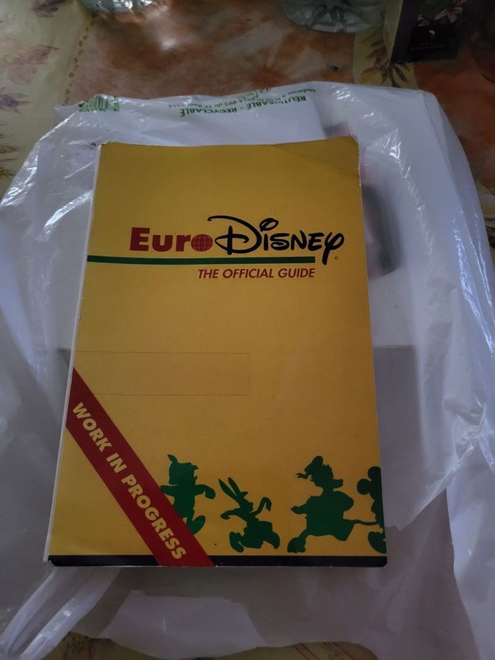 Cahier vierge EURO DISNEY - photo numéro 3