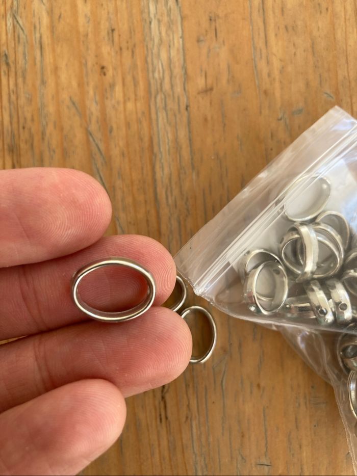 Anneaux ovales - photo numéro 3