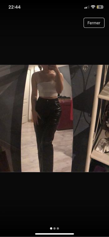 pantalon en cuir