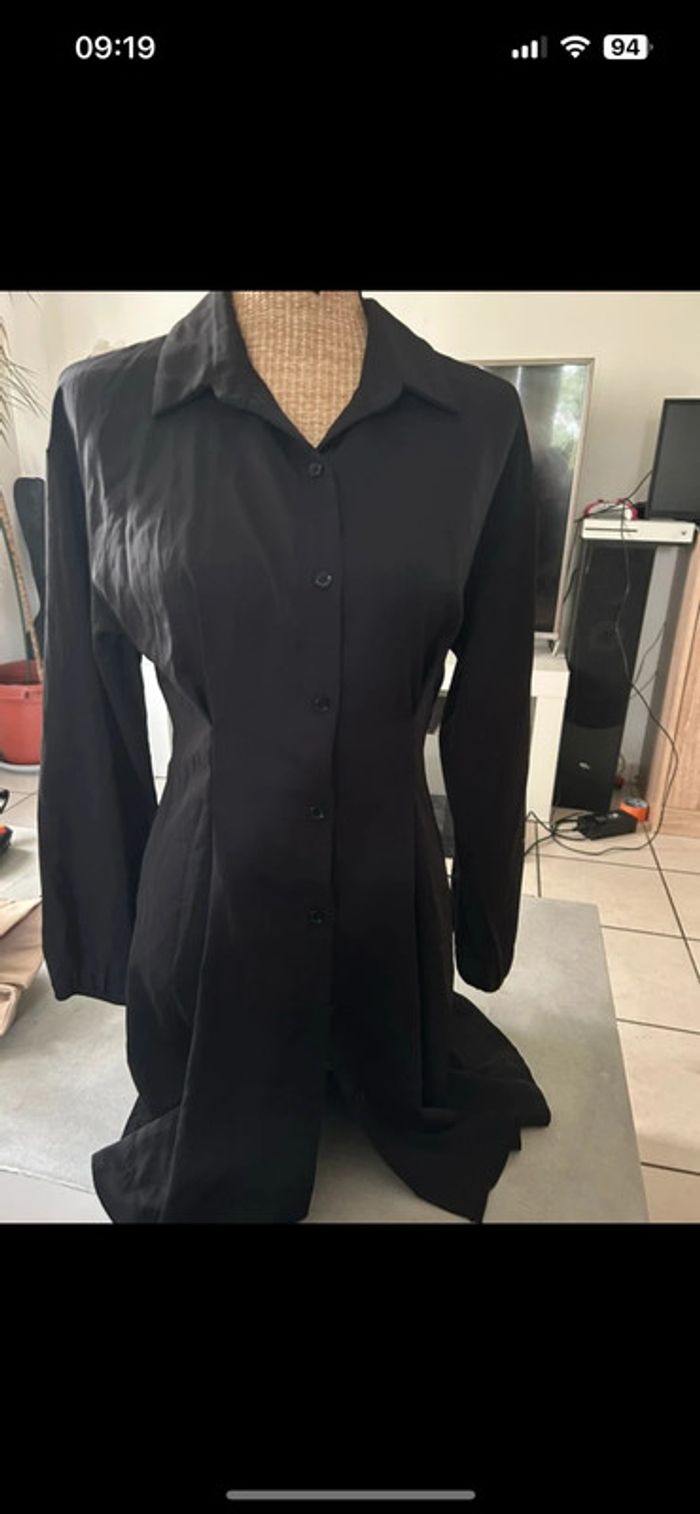 Robe chemise courte SHEIN