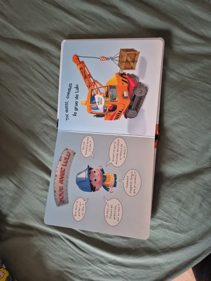 Livre ptit garçon la grue de lulu - photo numéro 8