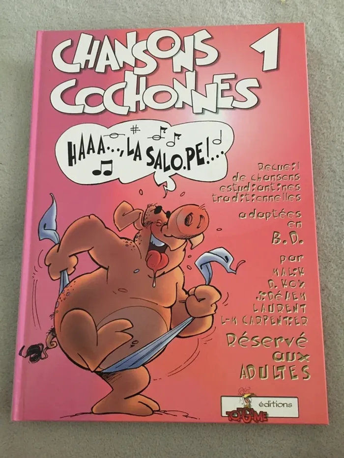 BD Chansons cochonnes Tome 1