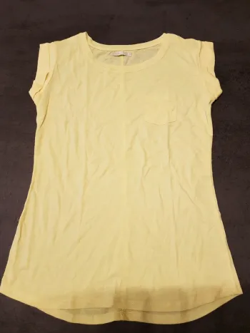 Tee-shirt jaune S