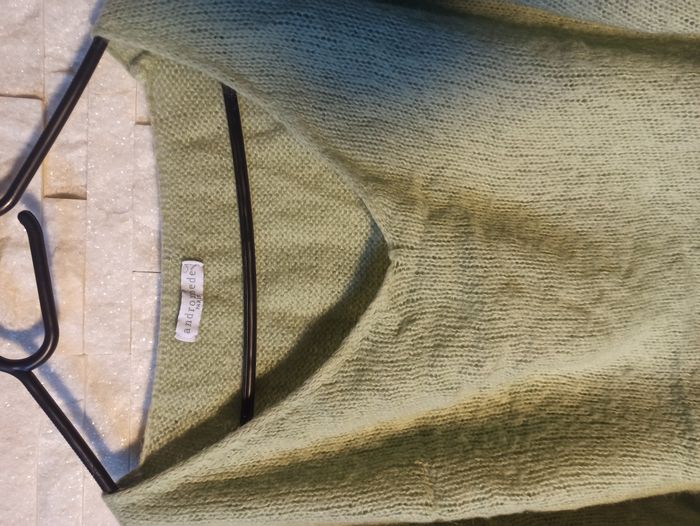 Pull Vert Clair Femme Taille M - photo numéro 3