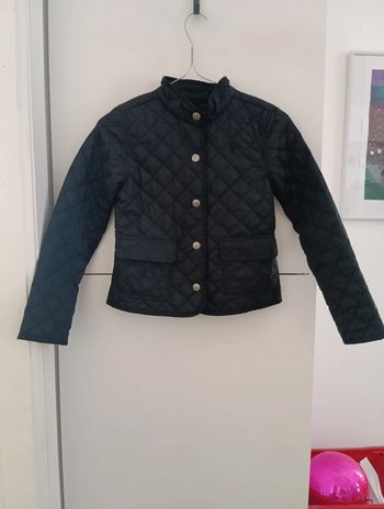 Veste Ralph Lauren matelassée noire  8-10 ans