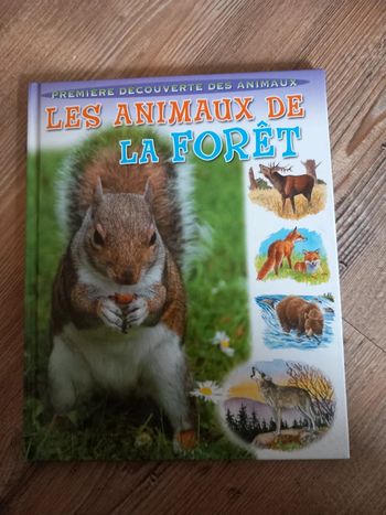 Livre les animaux de la foret