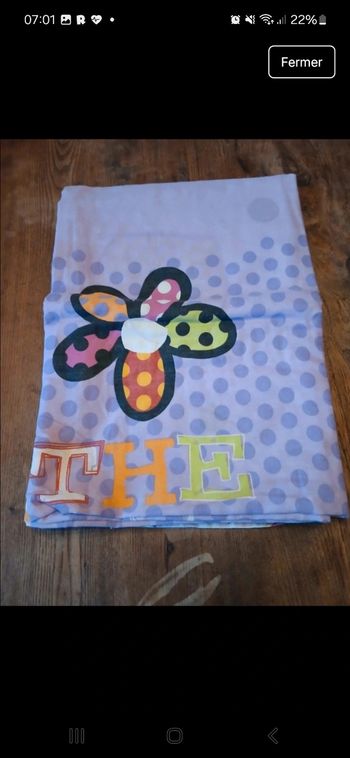 Housse de couette 1 personne 