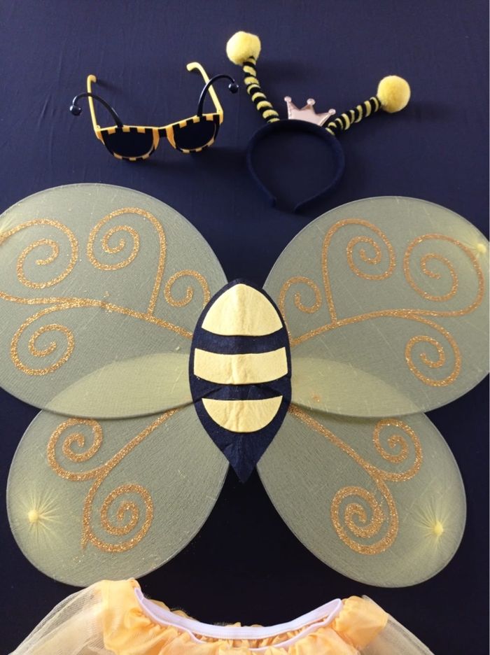 Déguisement abeille jupette 3-6ans - photo numéro 2