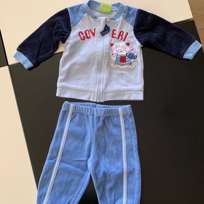 Ensemble velours 6 mois