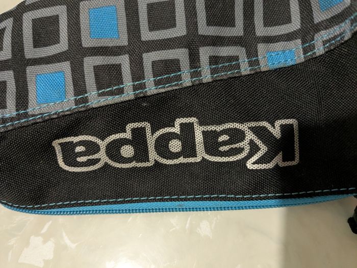 Trousse Kappa noire et bleue. - photo numéro 4