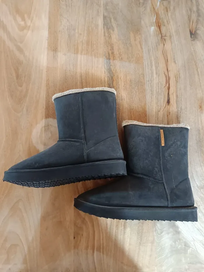 Bottes imperméables Blackfox noires neuves pointure 36/37 - photo numéro 4